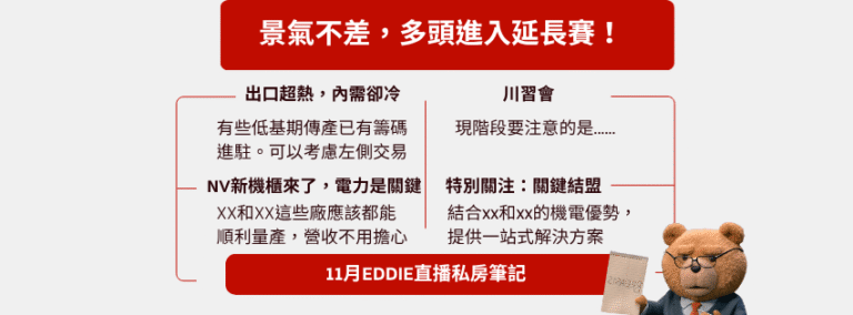 11月直播精華封面